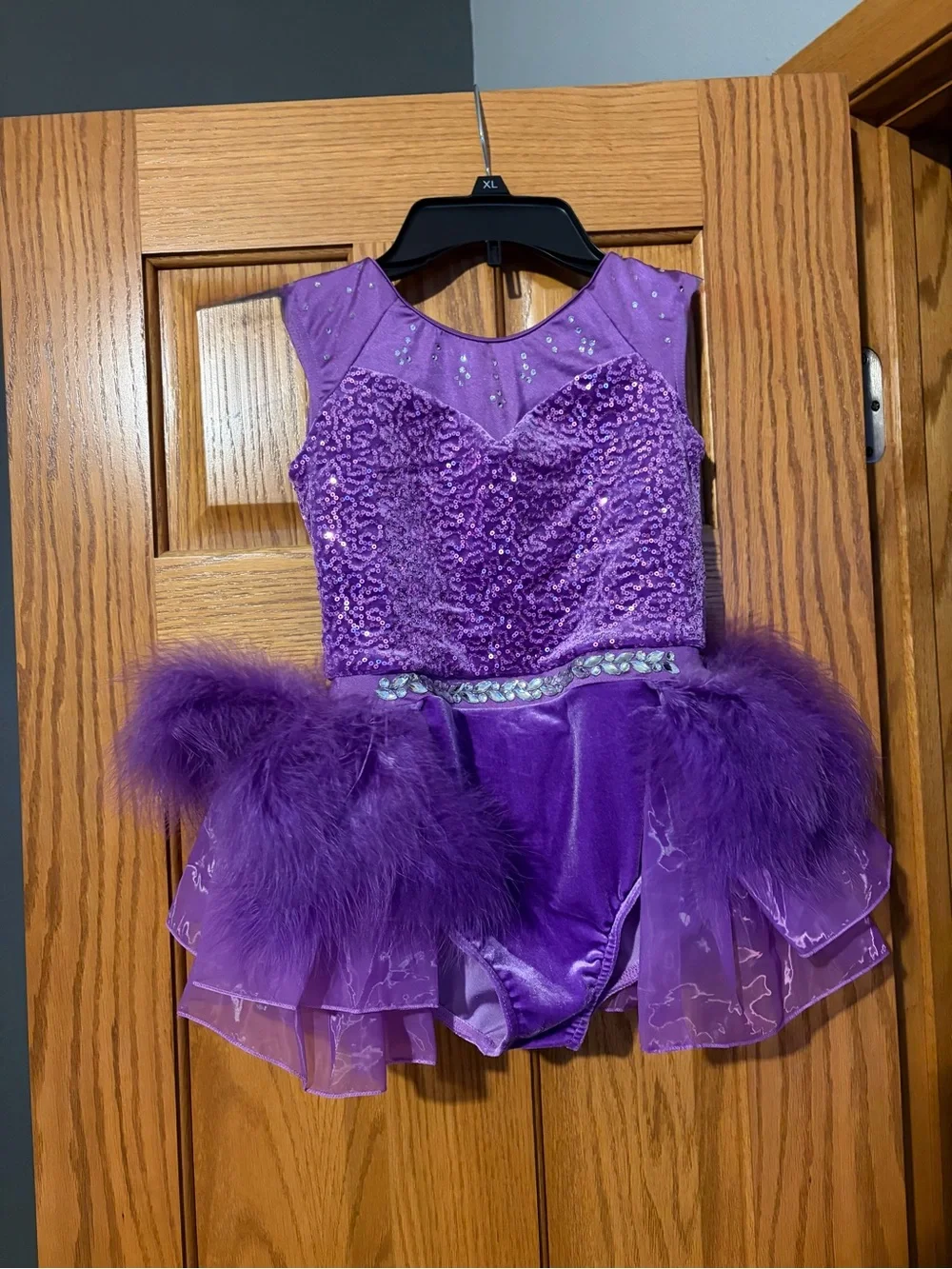 Weissman Purple Sequin Tutu Costume Dress